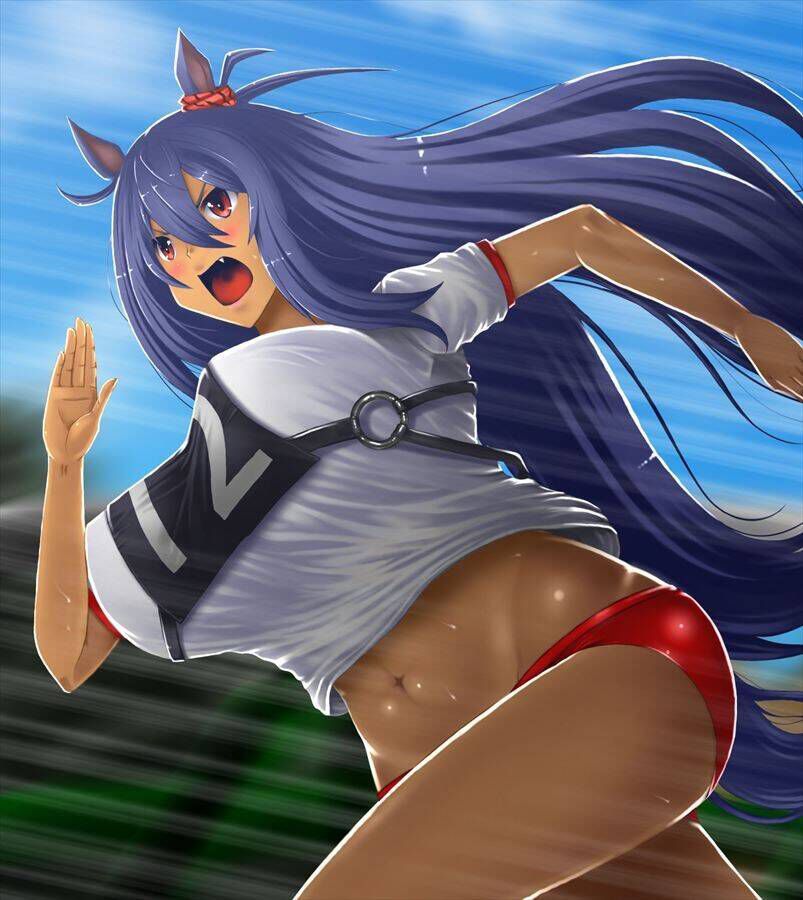 [Uma Musume Pretty Derby] Hishi Amazon-chan's secondary erotic image (illustration): anime 27