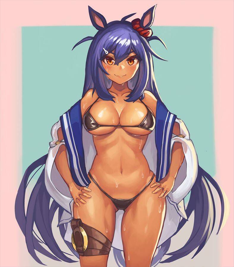 [Uma Musume Pretty Derby] Hishi Amazon-chan's secondary erotic image (illustration): anime 28