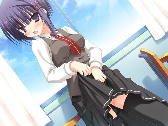 [Taku me up beautiful girl] skirt up and shy look is the best! The image that I want to raise of shame! 9