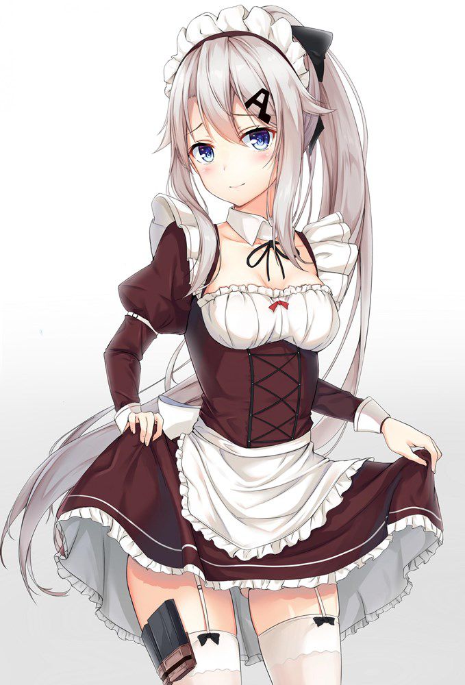 I put together a two-dimensional erotic image of the maid because the delusion does not stop because I want to be taken care of every day by a cute maid. 18