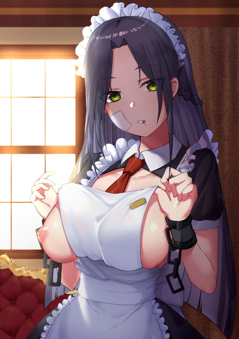 I put together a two-dimensional erotic image of the maid because the delusion does not stop because I want to be taken care of every day by a cute maid. 32