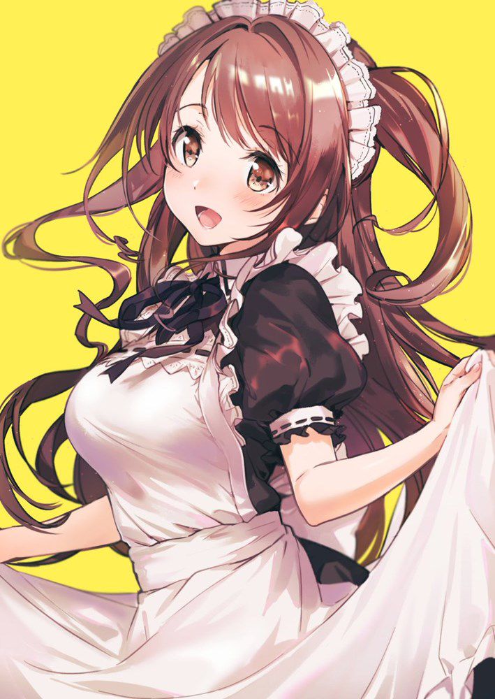 I put together a two-dimensional erotic image of the maid because the delusion does not stop because I want to be taken care of every day by a cute maid. 6