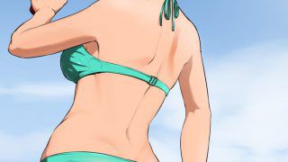 I love the secondary erotic image of the swimsuit. 1