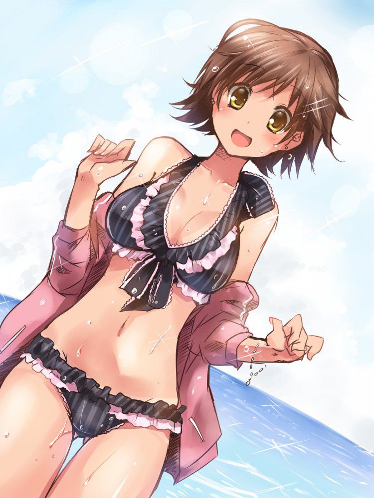 I love the secondary erotic image of the swimsuit. 13