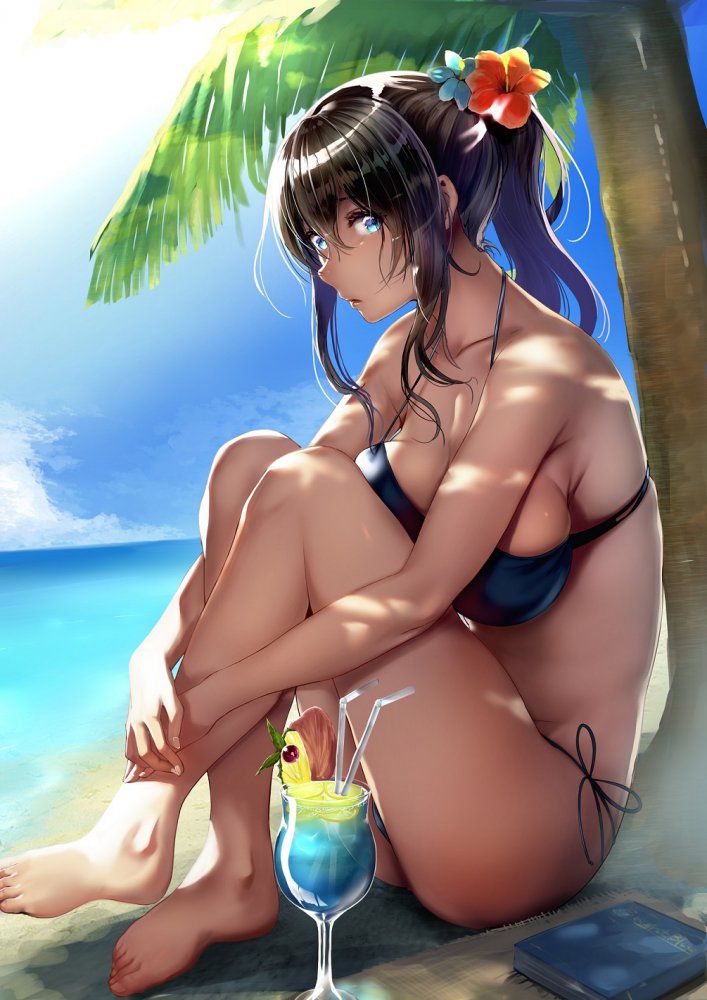 I love the secondary erotic image of the swimsuit. 14