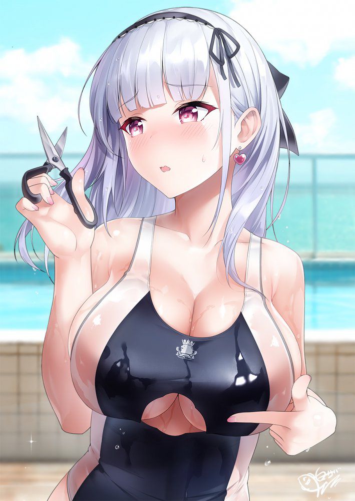 I love the secondary erotic image of the swimsuit. 5