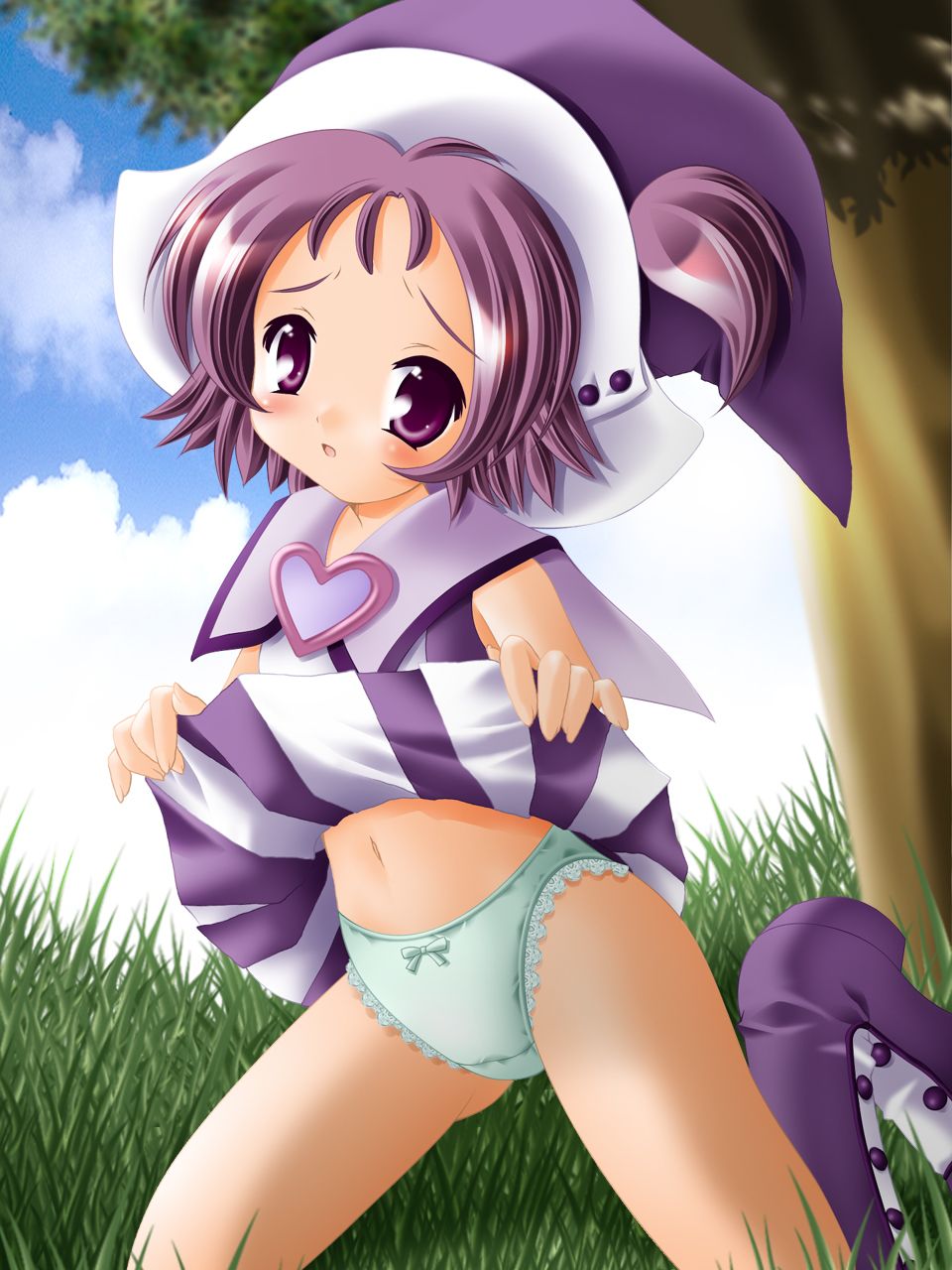 [Segawa Onpu-chan (Oja witch Domi)] JS Lori magical girl of Oja witch Domi, secondary erotic image of MAHdo magical girl Segawa Onpu-chan in charge of purple 1