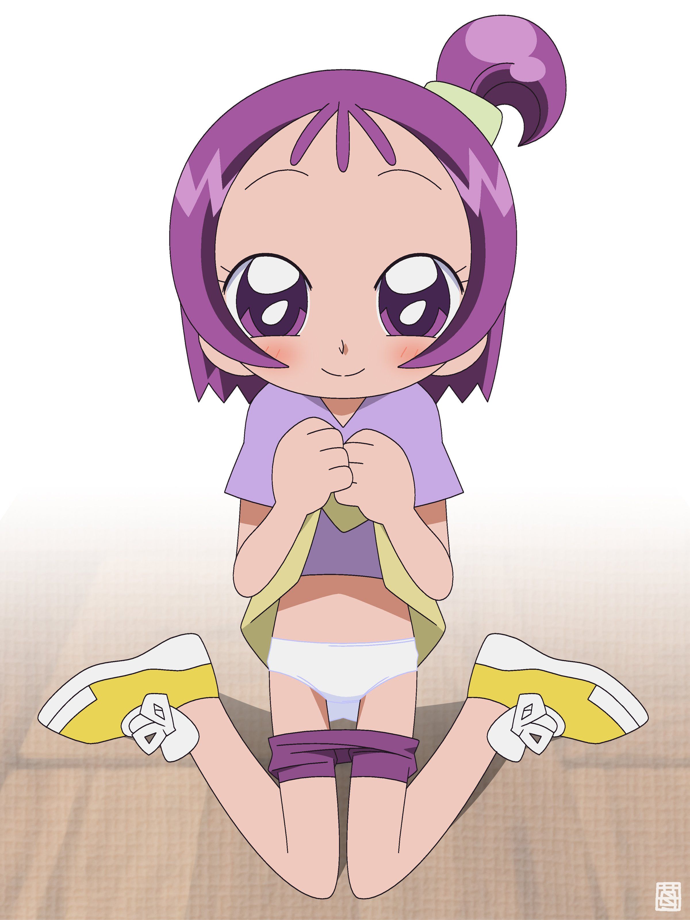[Segawa Onpu-chan (Oja witch Domi)] JS Lori magical girl of Oja witch Domi, secondary erotic image of MAHdo magical girl Segawa Onpu-chan in charge of purple 35