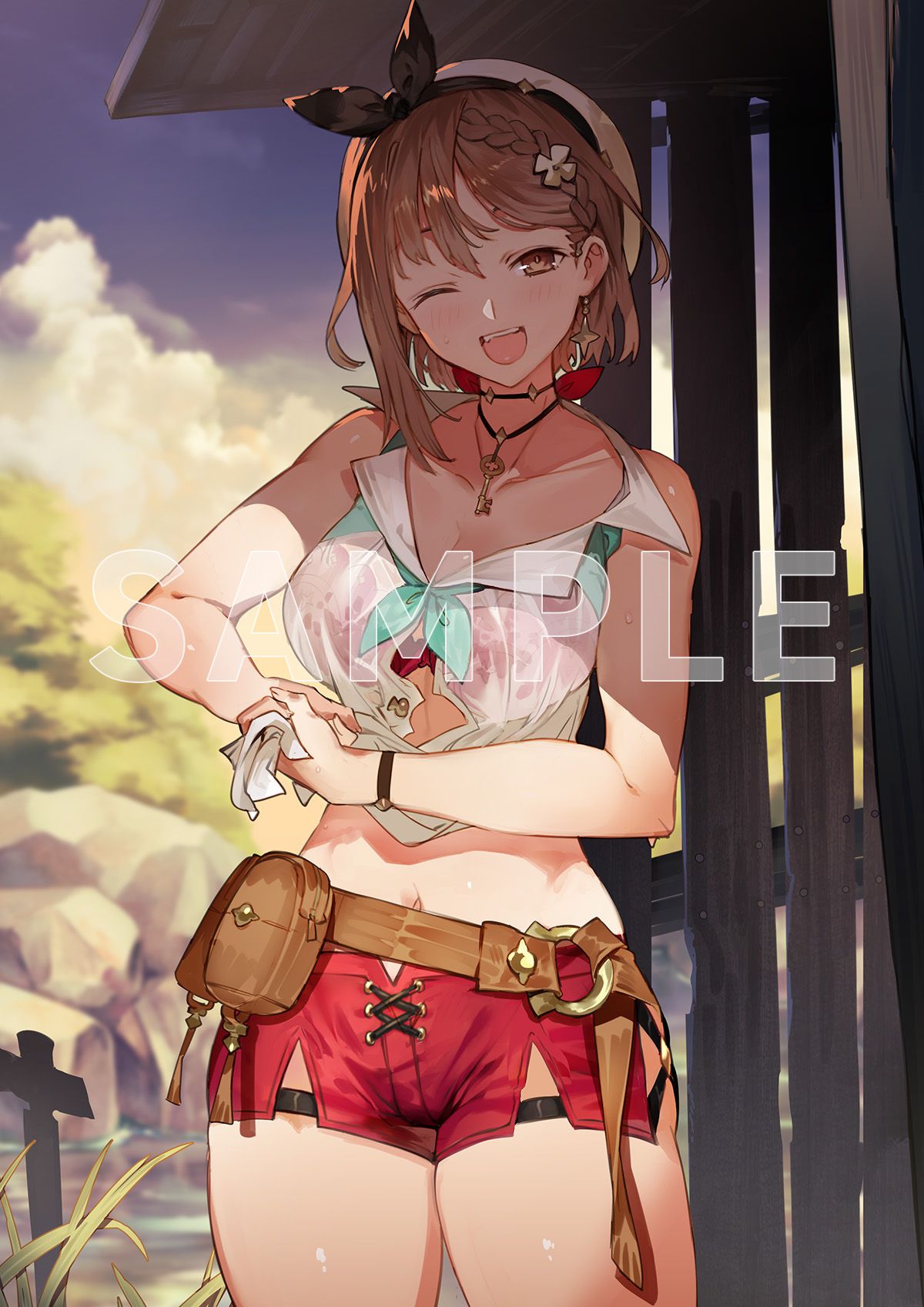 [Liza's Atelier 2] full of erotic illustrations such as erotic underwear appearance and swimsuit and lingerie in store benefits! 7