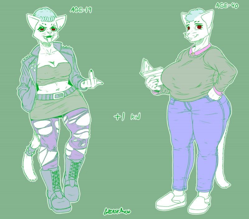Furry females- All shapes and sizes 74