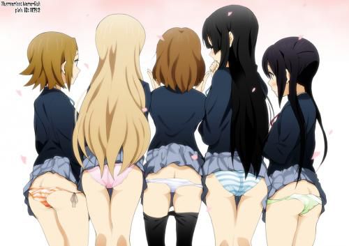 Anime: "Ritsu" of "Keion" "Azusa" "Mio" "Yui" "Tsumugi" "Yu" "Wa", "Pure" "Sawako" Erotic image summary (07) 6