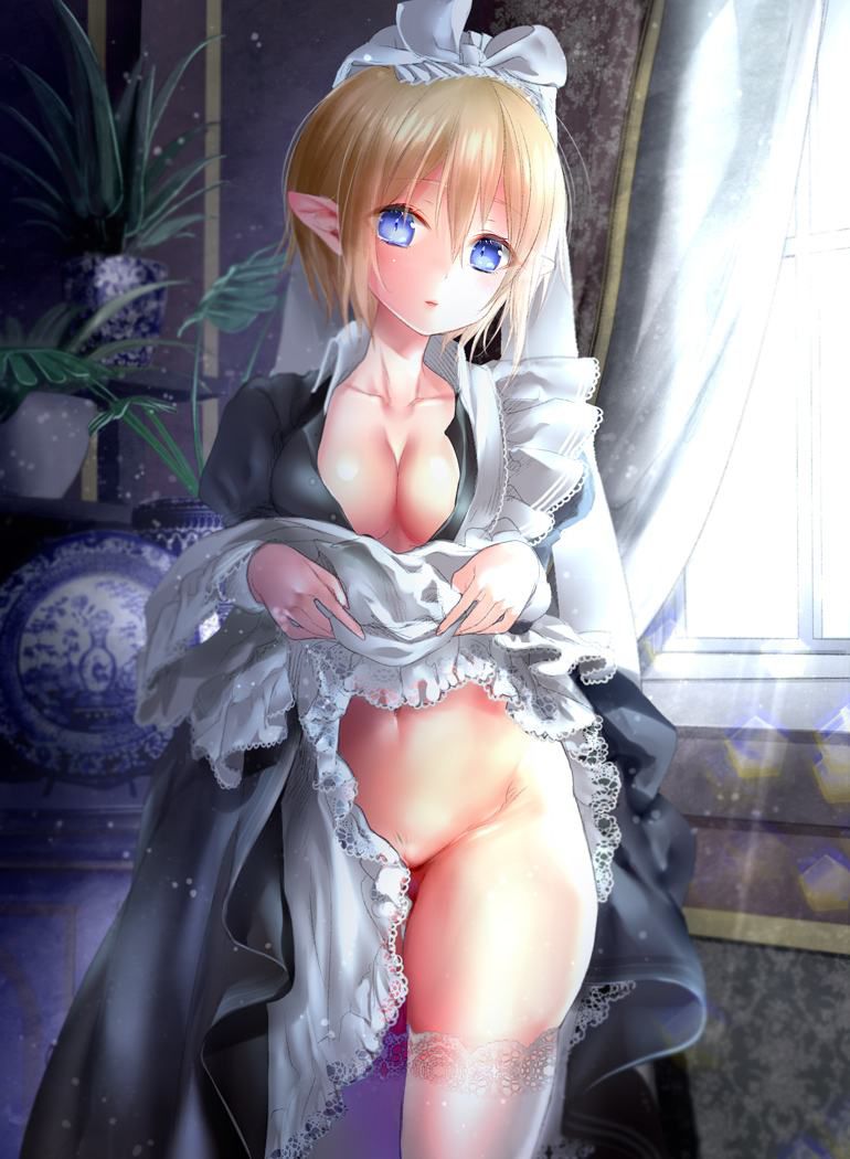 People who want to see the erotic image of the maid gather! 3