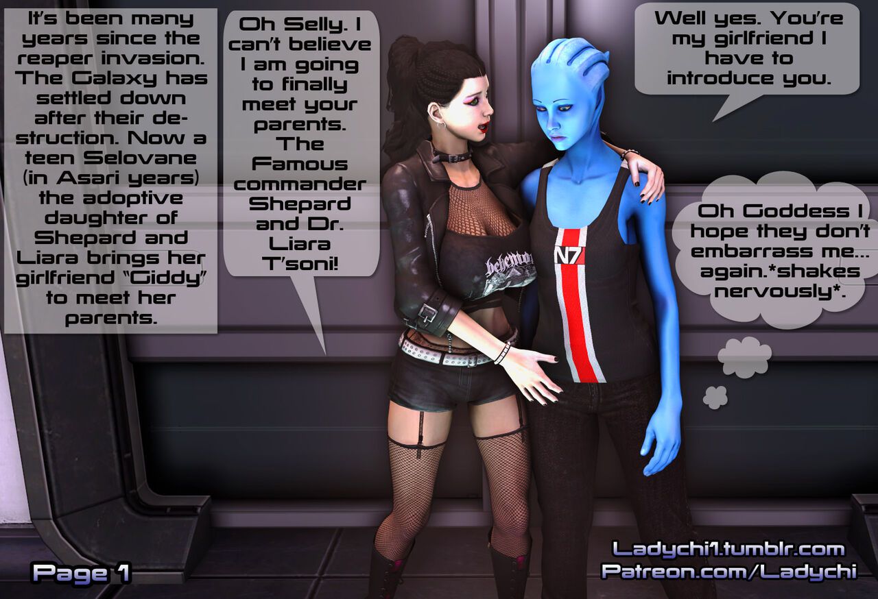 [LadyChi] Caught in the Act (Mass Effect) 3