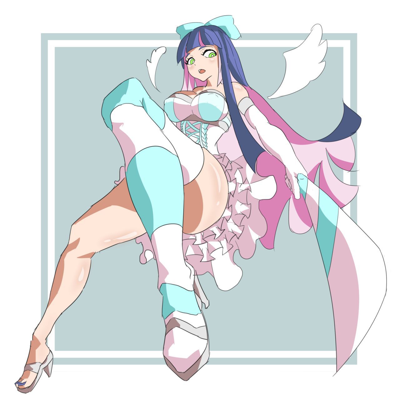 Panty & Stocking With Garterbelt Collection 134