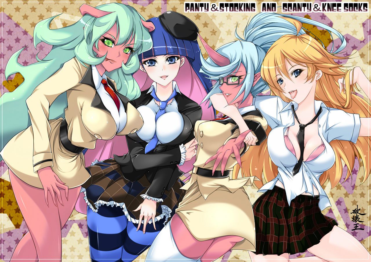 Panty & Stocking With Garterbelt Collection 500