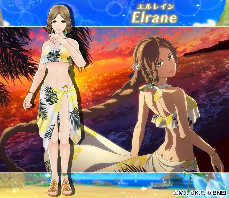 [Image] Tales of's swimsuit is too echiechi wwwwww 5