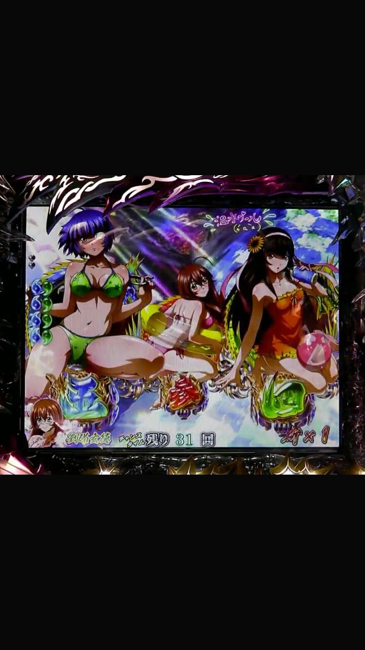 [Image] The first of the naughty swimsuit stage of pachinko is Ikki Tosen 2, isn't it? 4
