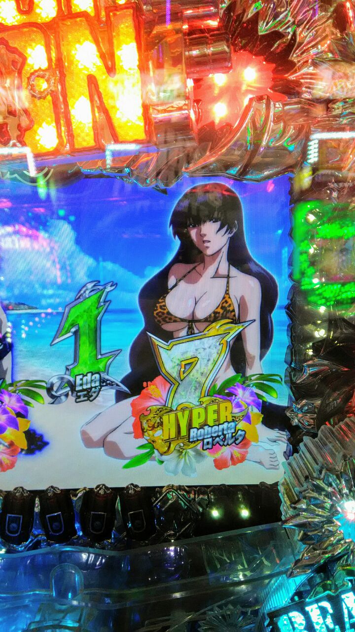 [Image] The first of the naughty swimsuit stage of pachinko is Ikki Tosen 2, isn't it? 8