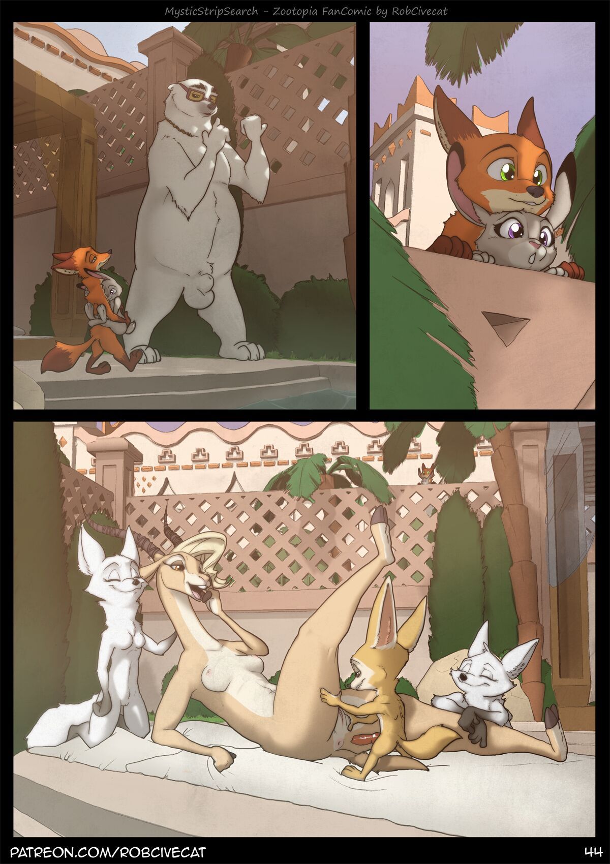 [RobCivecat] Mystic Strip Search (Zootopia) [Ongoing] 45