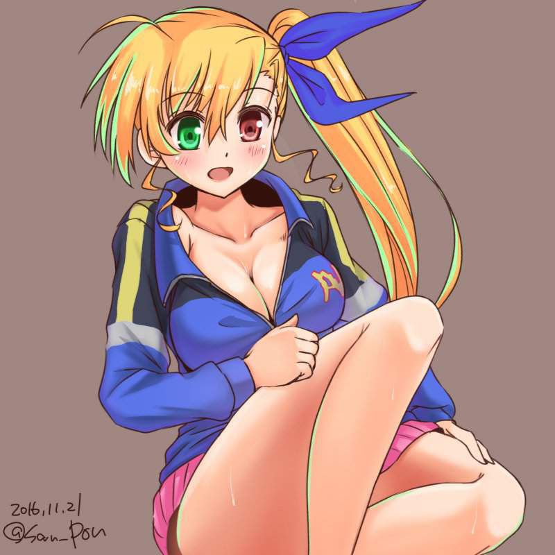 How about the secondary erotic image of the magical girl Lyrical Nanoha which seems to be able to be done to Okaz? 12