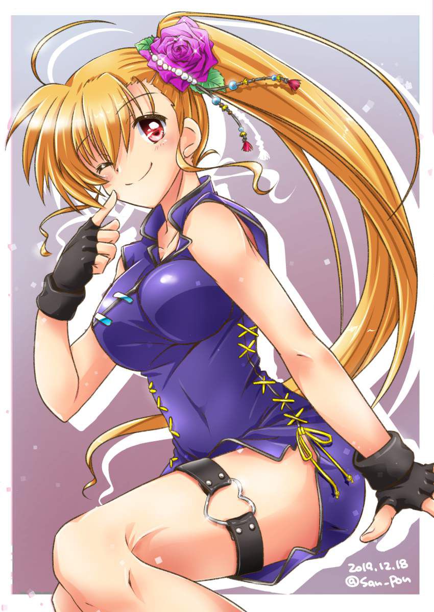How about the secondary erotic image of the magical girl Lyrical Nanoha which seems to be able to be done to Okaz? 14