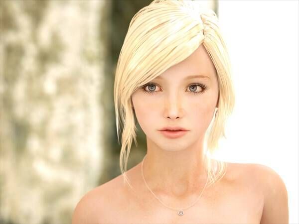 [Secondary] Is this beautiful girl CG? Are you human? 3D illustrations of live-action quality: Part 2 33