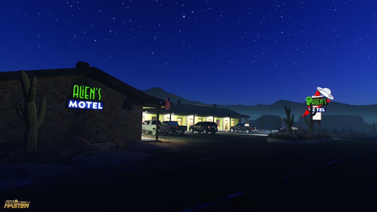 [Goldenmaster] First Contact 2 - Aliens Motel 7
