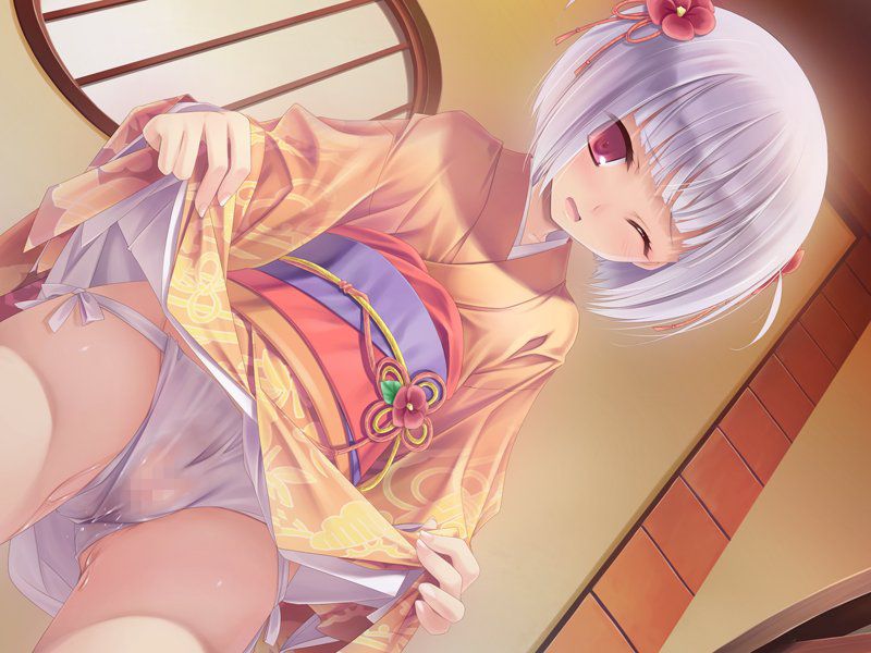[Secondary] erotic image of stained bread girls that the love liquid is overflowing too much pants are stained with null null 4