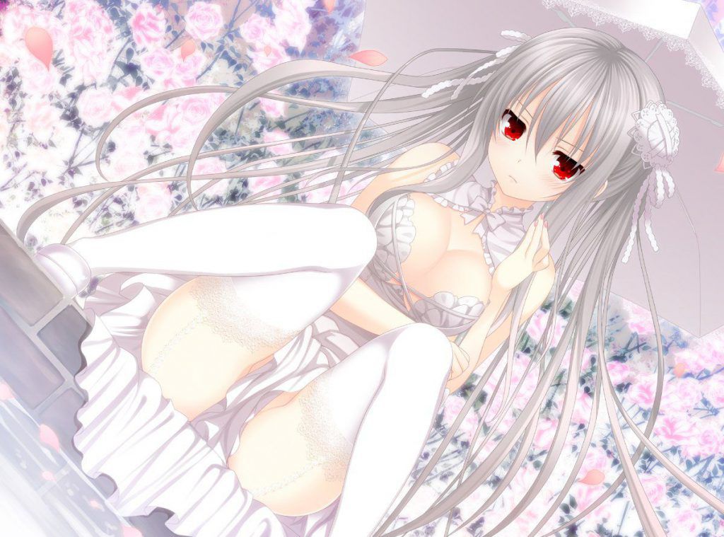 [Secondary] naughty image of a pretty girl in the mess of silver hair 2