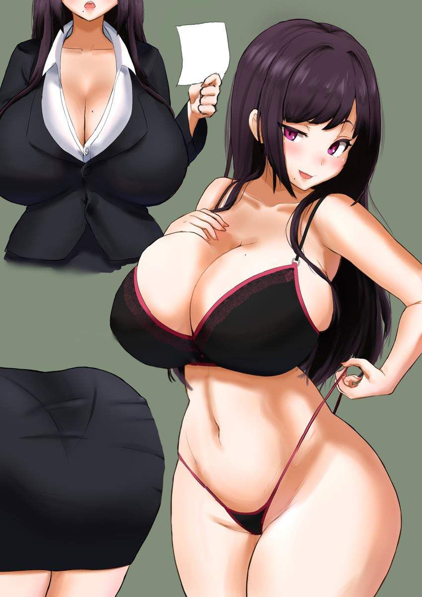 [Resistance to gravity] secondary erotic image that corrects the sagging big with a bra 16