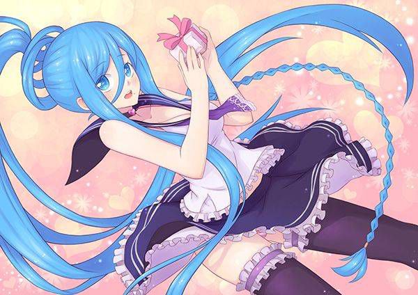 [Secondary] secondary erotic image 10 that a girl with blue hair is experiencing naughty 10