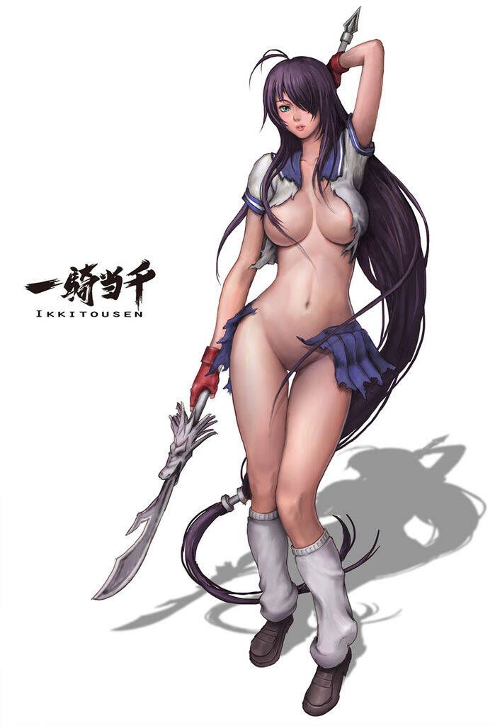 [Ikki Tosen] secondary erotic image of Kanu Uncho:vol5 6