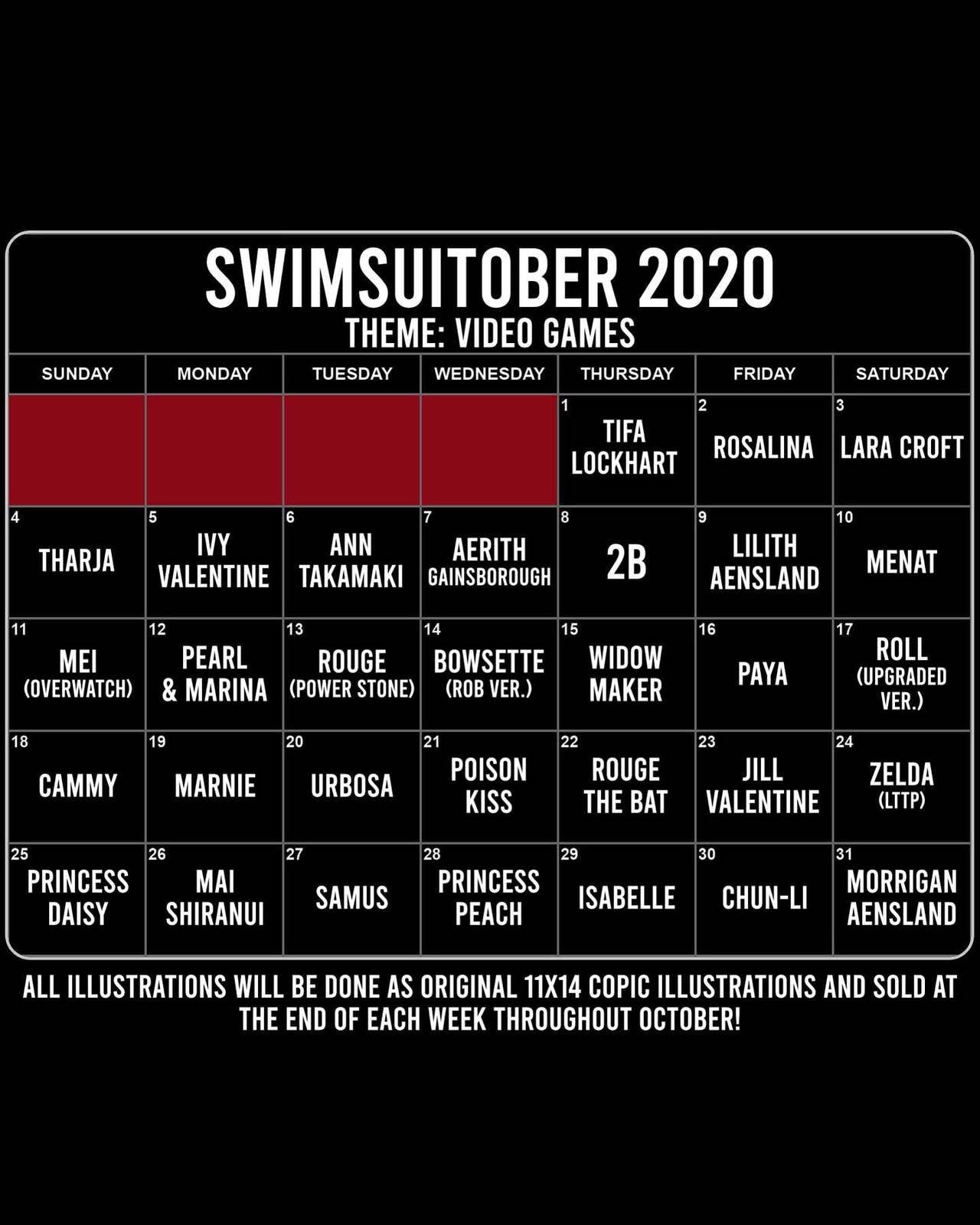 [Robaato] Swimsuitober 2020 (various)(ongoing) 3