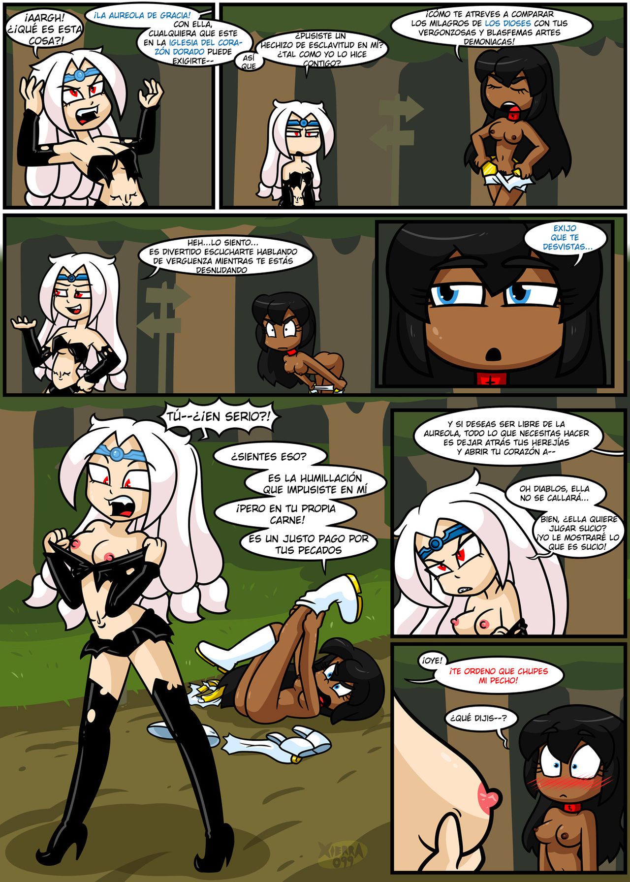 [Xierra099] Bright Darkness- The Priestess And The Witch (Ongoing) [Spanish] [RazorRain] 7
