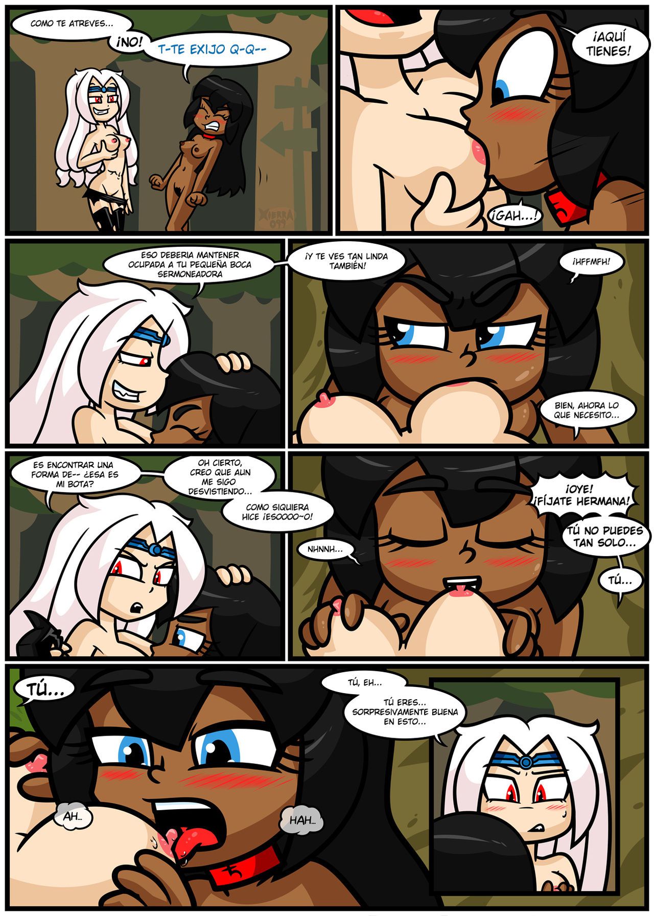 [Xierra099] Bright Darkness- The Priestess And The Witch (Ongoing) [Spanish] [RazorRain] 8