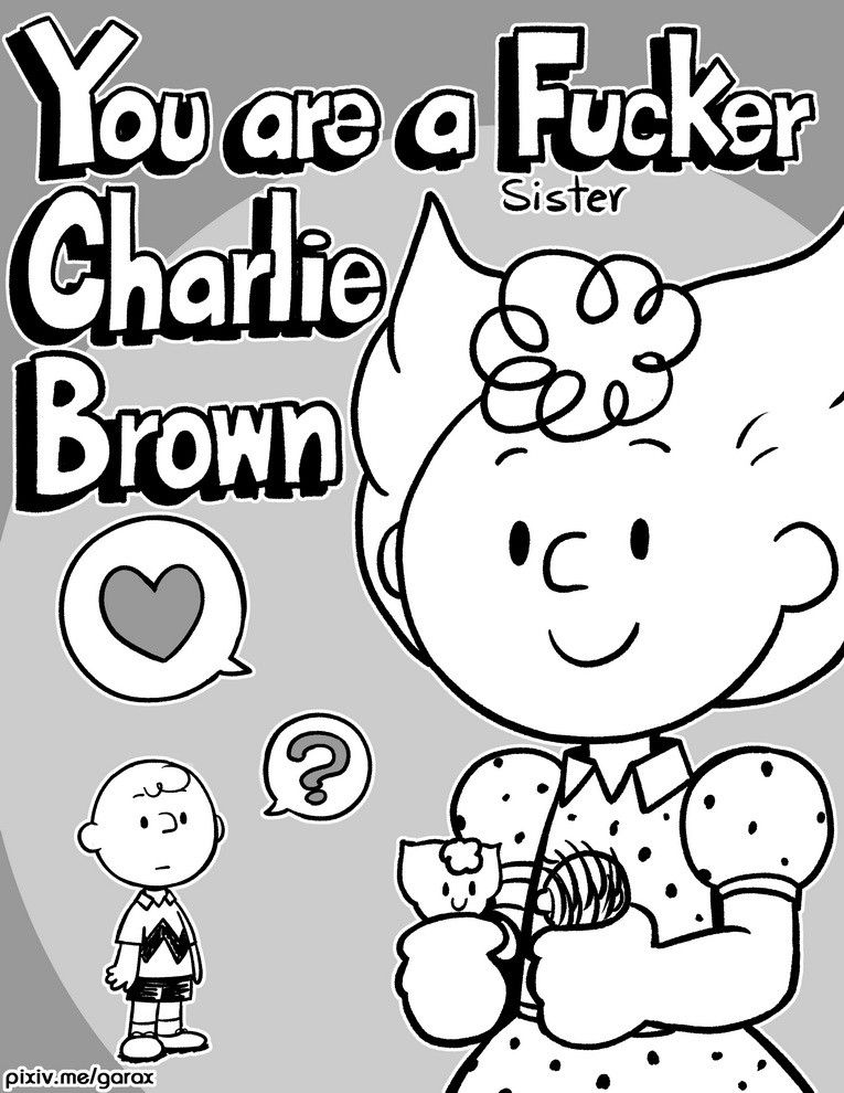 [Garabatoz] You are a (Sister) Fucker, Charlie Brown (Peanuts) [Ongoing] 1