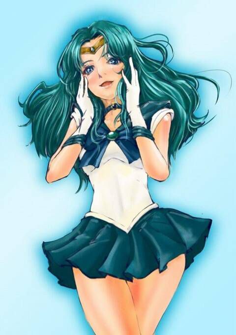 [Sailor Moon] secondary erotic image of Sailor Neptune (Michiru Kaio): anime 1