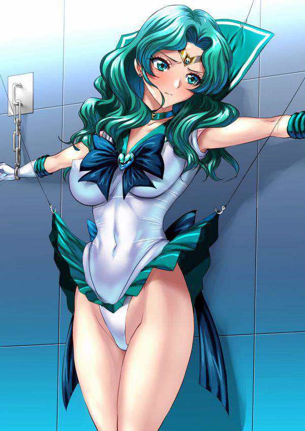 [Sailor Moon] secondary erotic image of Sailor Neptune (Michiru Kaio): anime 13