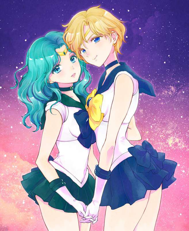 [Sailor Moon] secondary erotic image of Sailor Neptune (Michiru Kaio): anime 18