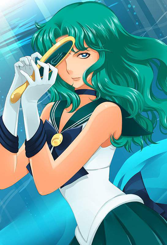 [Sailor Moon] secondary erotic image of Sailor Neptune (Michiru Kaio): anime 21