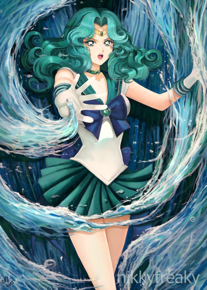 [Sailor Moon] secondary erotic image of Sailor Neptune (Michiru Kaio): anime 32