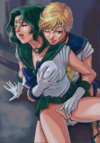 [Sailor Moon] secondary erotic image of Sailor Neptune (Michiru Kaio): anime 37