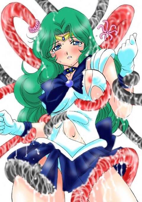 [Sailor Moon] secondary erotic image of Sailor Neptune (Michiru Kaio): anime 41