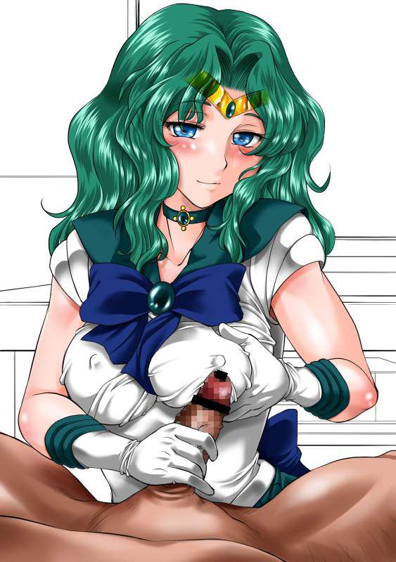 [Sailor Moon] secondary erotic image of Sailor Neptune (Michiru Kaio): anime 42