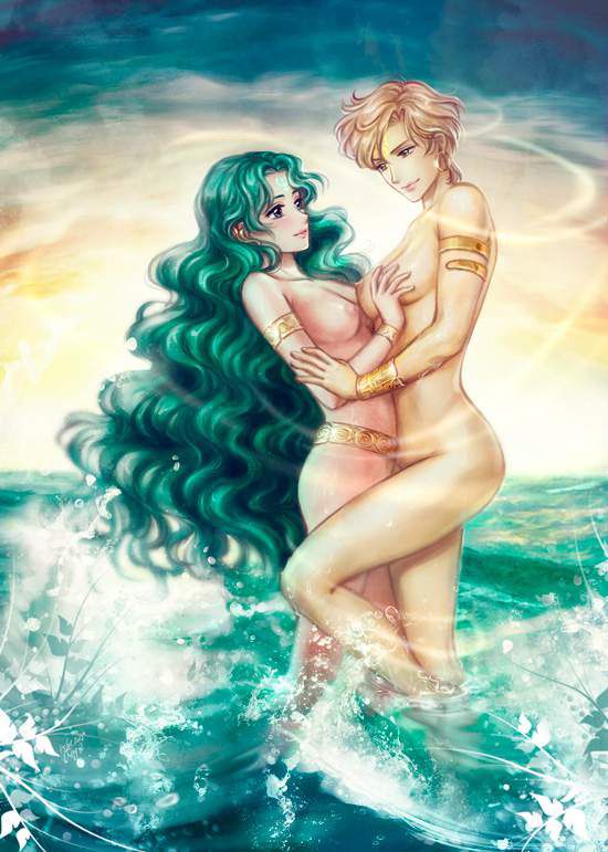 [Sailor Moon] secondary erotic image of Sailor Neptune (Michiru Kaio): anime 48