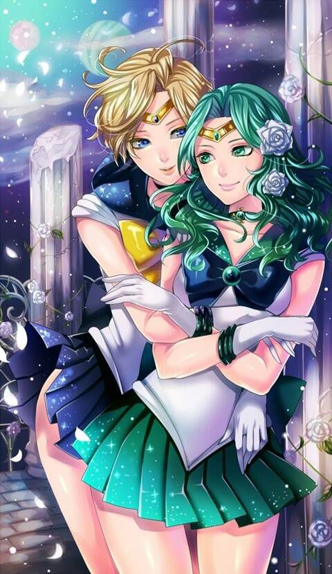 [Sailor Moon] secondary erotic image of Sailor Neptune (Michiru Kaio): anime 51