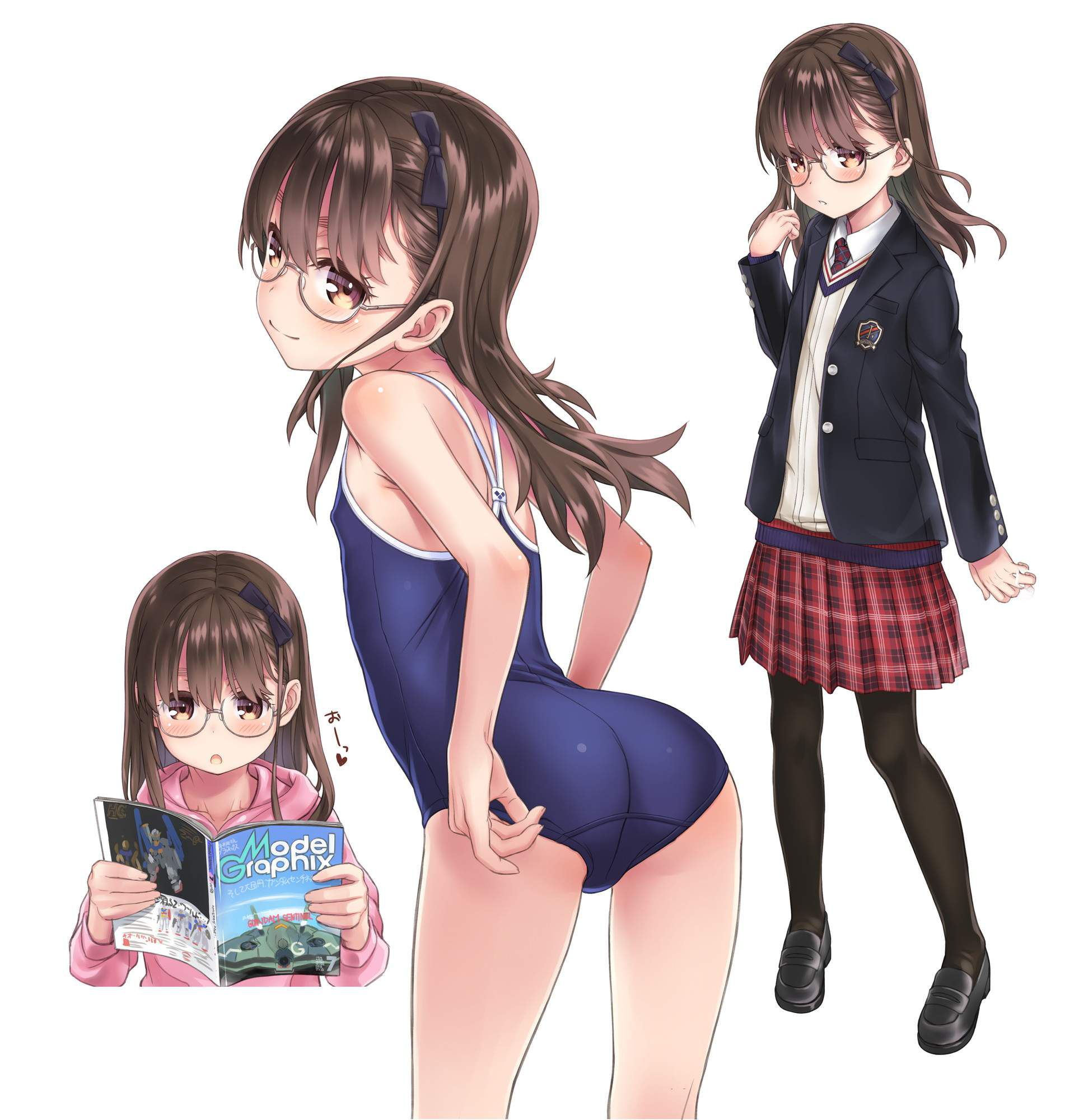 A combination of dark blue school swimsuit and cute loli is moe-chi-tei image ♪ (18) 36