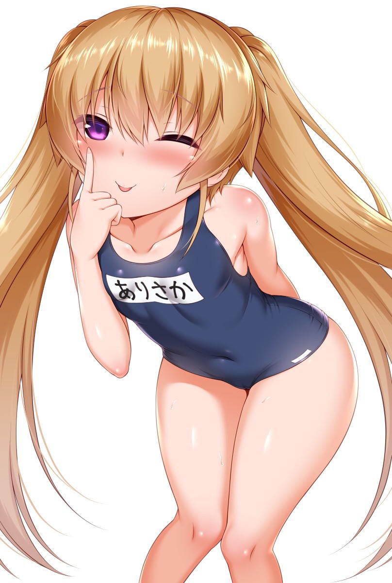 A combination of dark blue school swimsuit and cute loli is moe-chi-tei image ♪ (18) 44