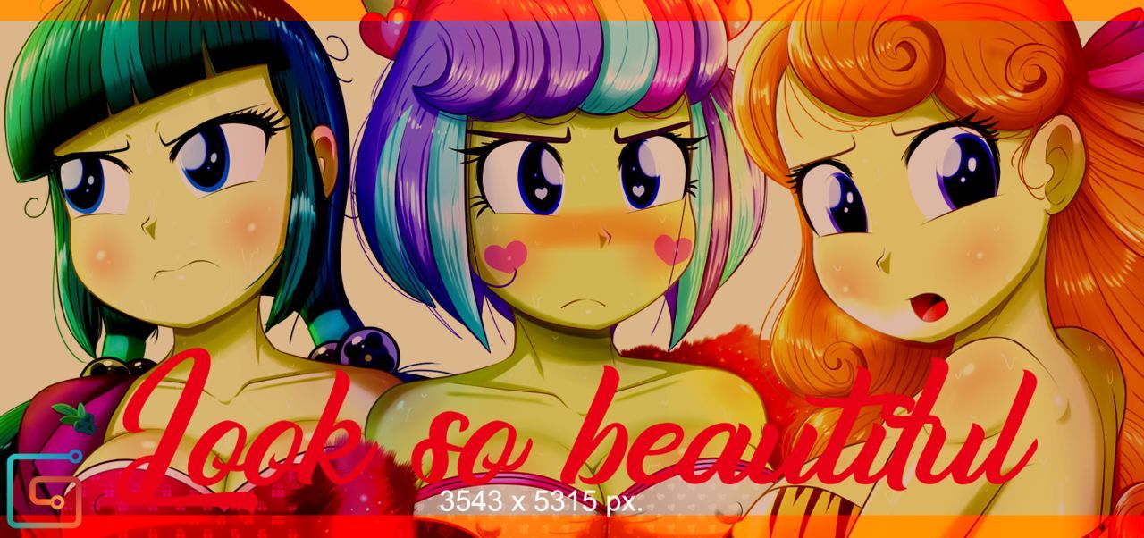 (The_Butcher_X ) Look so Beautiful 4 (My little pony) 1