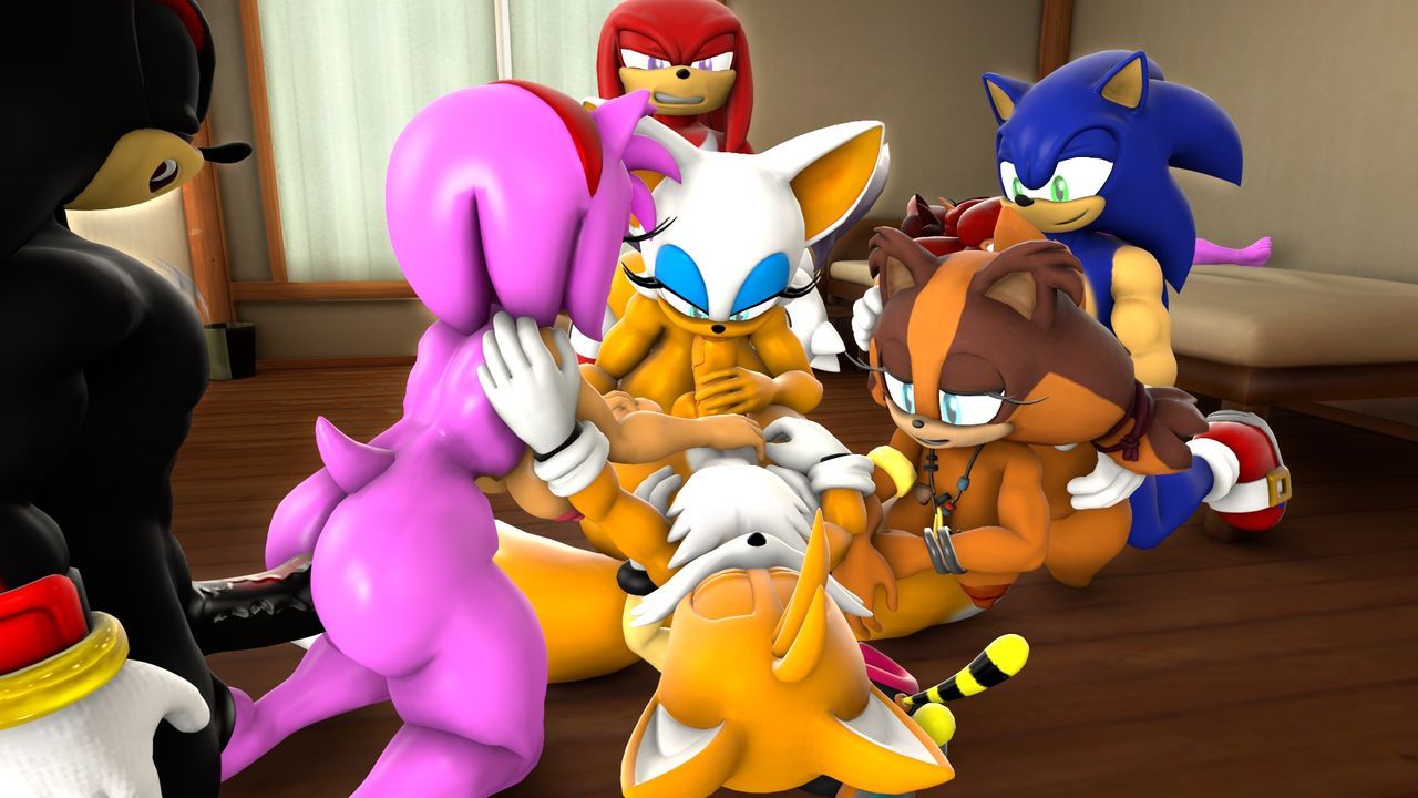 [BlueApple] Gang Bang Party (Sonic The Hedgehog) 14